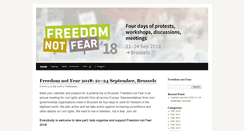 Desktop Screenshot of freedomnotfear.org