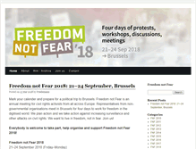 Tablet Screenshot of freedomnotfear.org